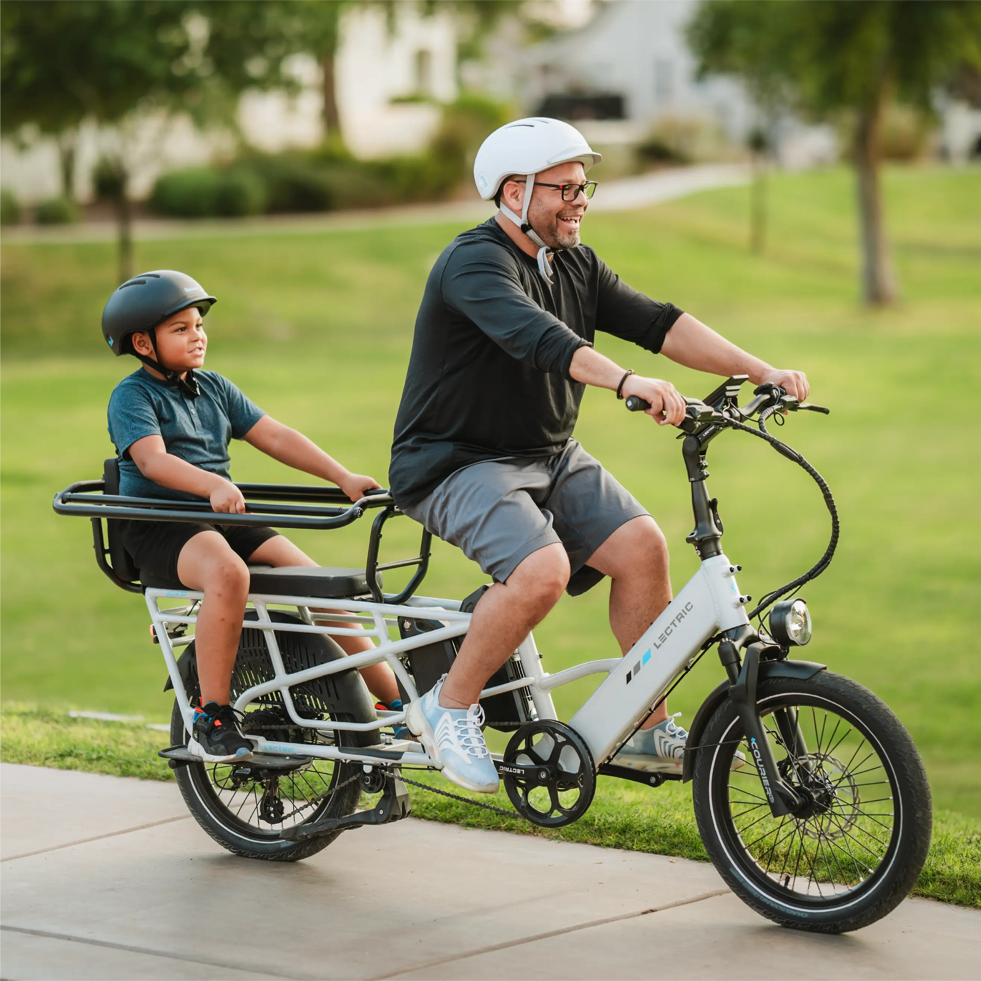 XPedition 2.0 Stratus White Long-Range Dual-Battery eBike