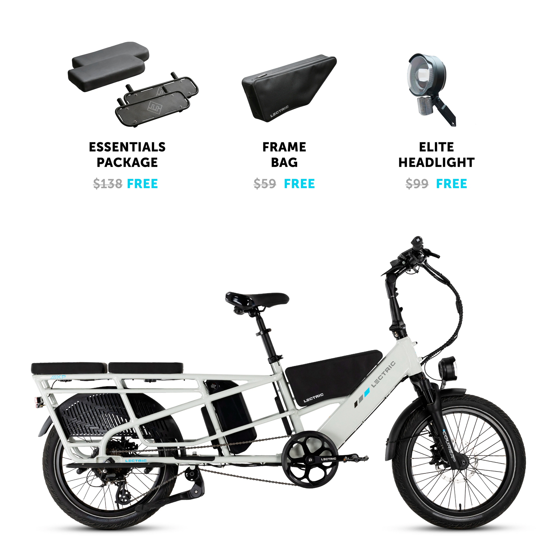 XPedition 2.0 Stratus White + FREE Running Boards, Cushions, Elite Headlight, & Bag ($296 Value)