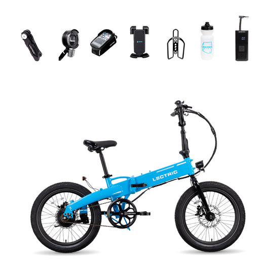 XP Lite Lectric Blue eBike