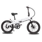 Lectric XP Lite Arctic white ebike on white background 