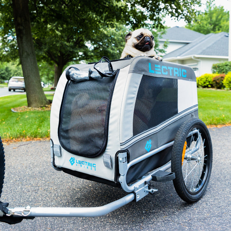 Bike Carrier Dog Wagon For Bike Dog Trailer For Electric Bikes Size Medium Lectric EBikes Bike Carrier Dog Wagon For Bike Dog Trailer For Electric Bikes Size Medium Lectric EBikes
