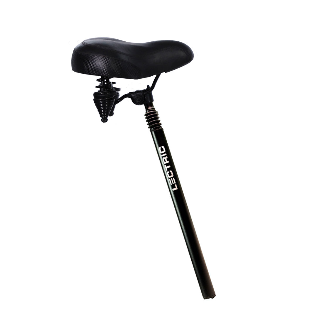 electric bicycle seats VTUVIA Rear Seat Saddle Safety buckle to quickly and easily secure the child with adjustable footrests and straps Seat - Large Comfort Saddle